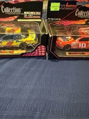 Lot Of 2 Race Image Die Cast Car- 1/43 Scale-l Ricky Rudd, Jeff Burton See Pics